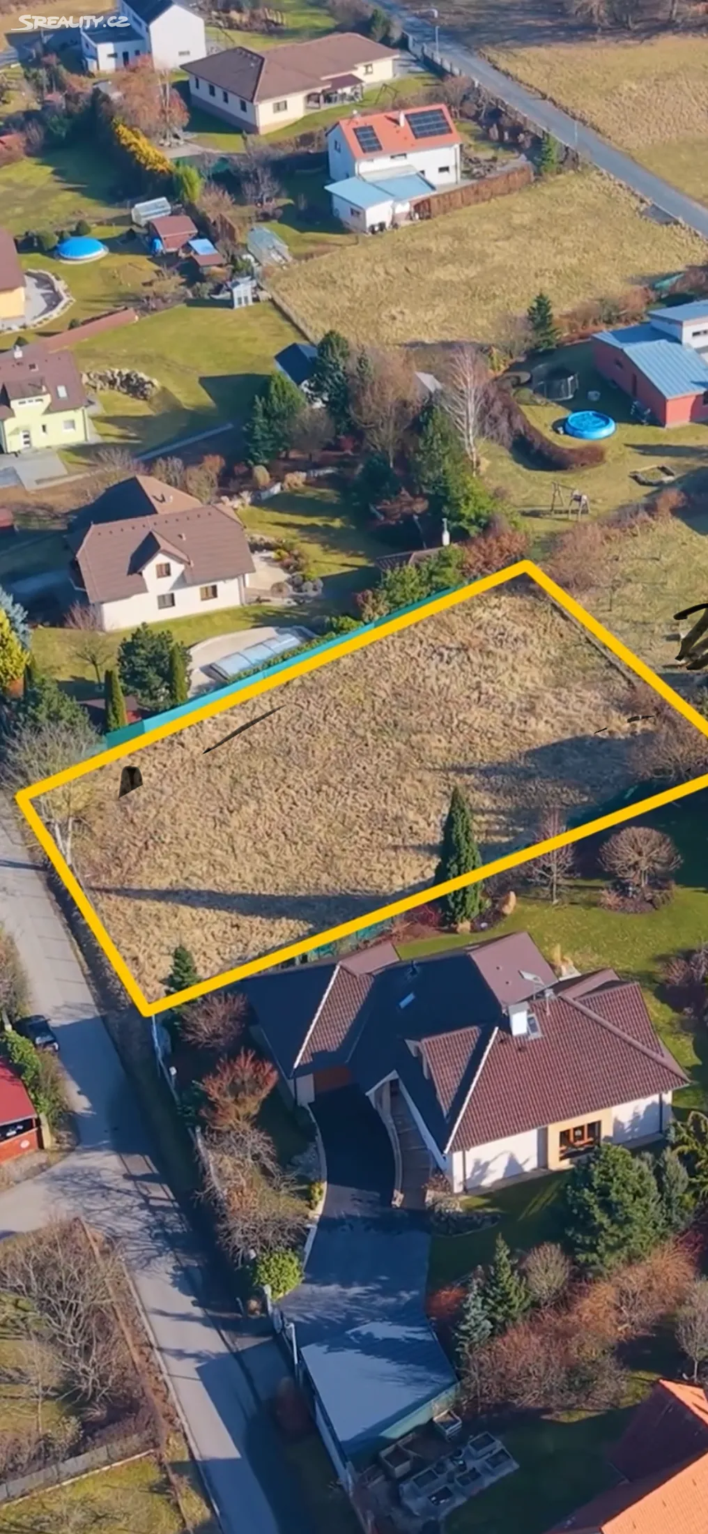 Stavební pozemek 1 539 m², Petříkov, Praha-východ